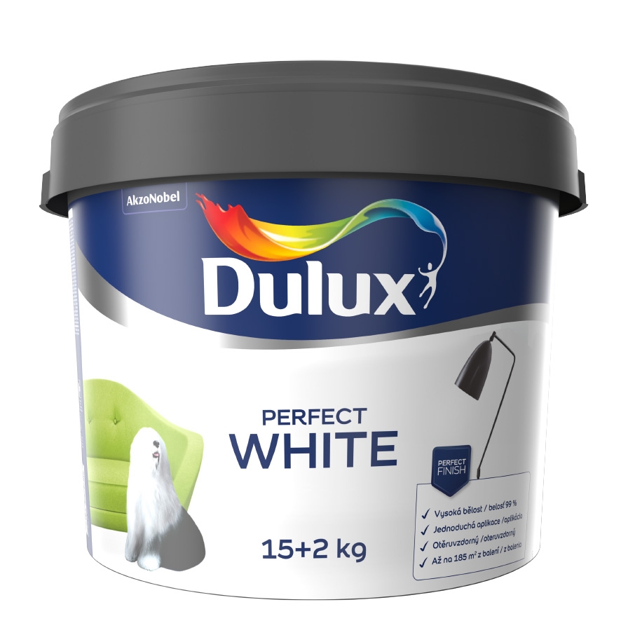 Dulux Perfect White 15+2kg