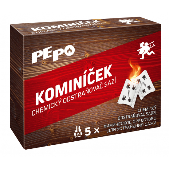 PE-PO kominíček, 5 × 14 g