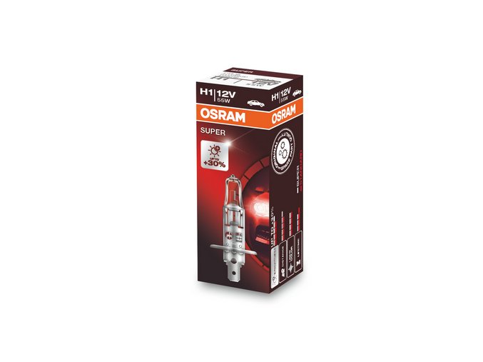 Osram 12V H1 55W P14,5S SUPER +30%