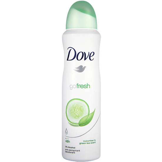 Dove Go Fresh Okurka a zelený čaj deodorant antiperspirant 150 ml