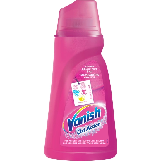 Vanish Oxi Action tekutý odstraňovač skvrn 1 l