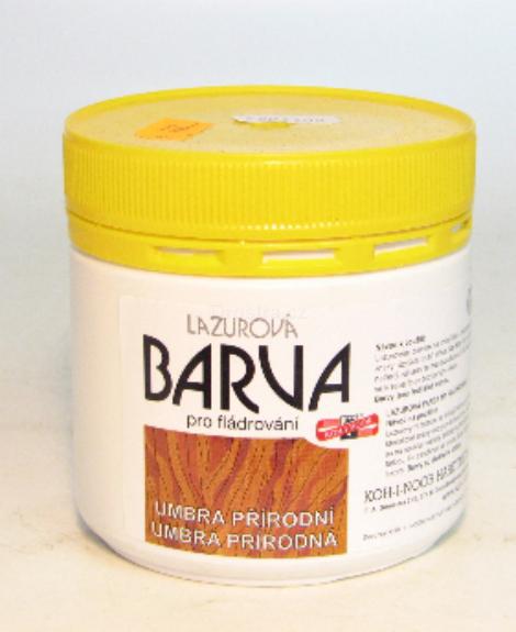 Fládrovací barva - Černá 500g