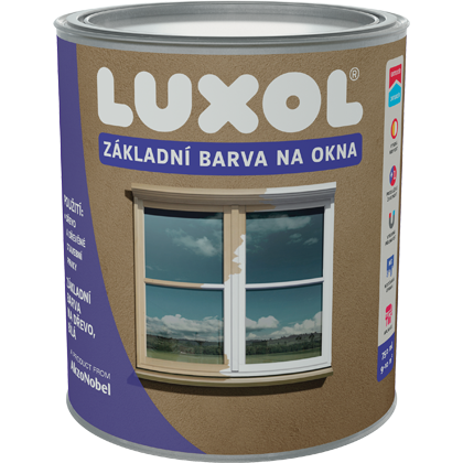 Luxol Základní barva na okna bílá 0,75l