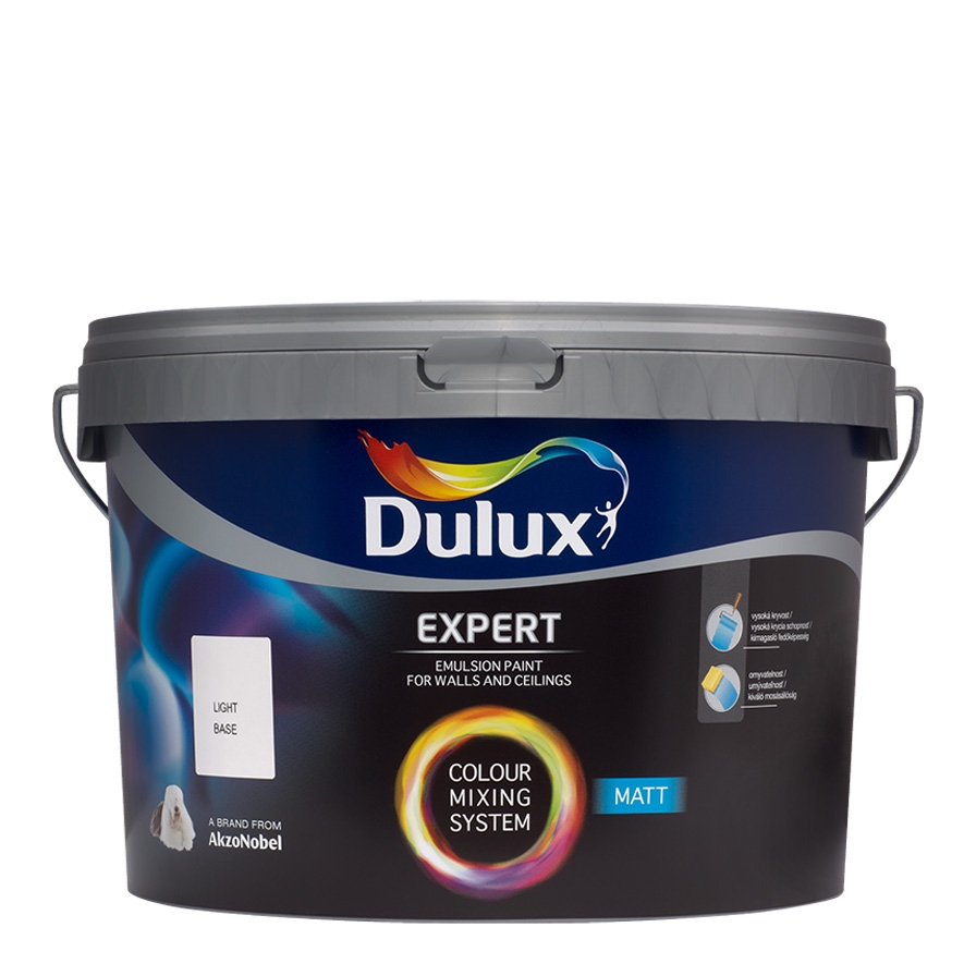 Dulux Expert Matt base light 10L