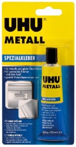 UHU METALL 30 g Kontaktní lepidlo pro lepení kovů (a v kombinaci s jinými mat.)
