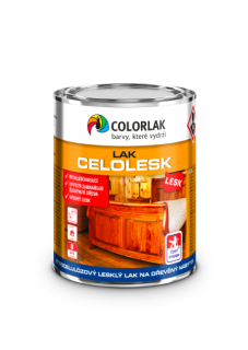 Colorlak CELOLESK C1037 nitrocelulózový lak na dřevěný nábytek 0,75L lesklý