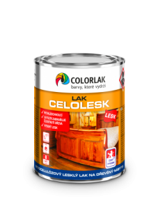 Colorlak CELOLESK C1037 nitrocelulózový lak na dřevěný nábytek 3,5L lesklý