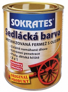 Sokrates Sedlácká barva - Krycí barva na bázi fermeže 0,7kg