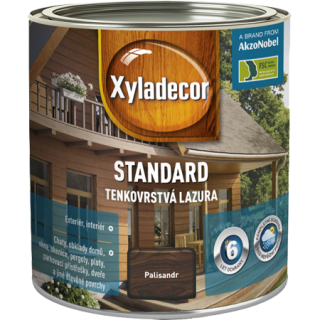 Xyladecor Standard tenkovrstvá lazura 0,75L