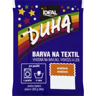 Ideal Duha oranžová, barva na textil na bavlnu, viskozu a len, 15g 