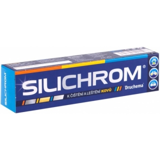 Druchema Silichrom pasta na čištění a  leštění kovů a  chromu, 90 g