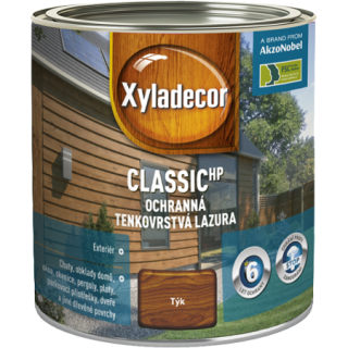 Xyladecor Classic HP ochranná tenkovrstvá lazura 0,75L