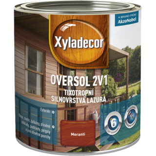 Xyladecor Oversol 2v1 tixotropní silnovrstvá lazura 5L