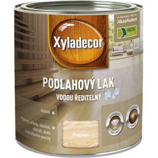 Xyladecor Podlahový lak vodouředitelný H2O 2,5L