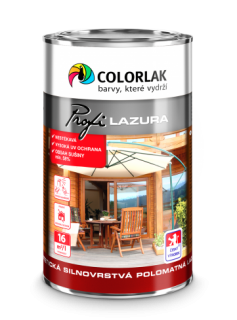 Colorlak PROFI LAZURA S1025 silnovrstvá nestékavá lazura 0,9L